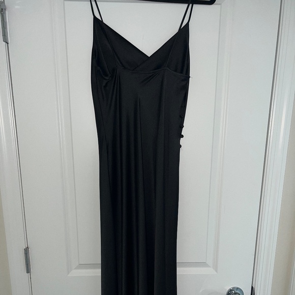 ZaraBlack Button-Detail Dress - Picture 4 of 7